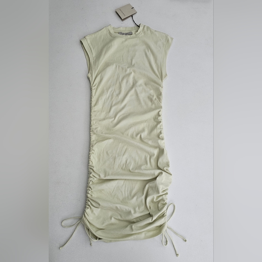All Saints Sonny Drawcord Side Mini Dress